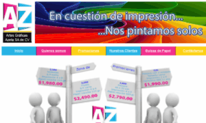 Azartesgraficas.com thumbnail