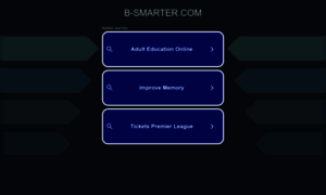B-smarter.com thumbnail