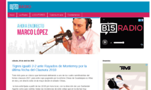 B15radio.com.mx thumbnail