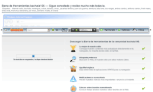 Bachata106.myradiotoolbar.com thumbnail