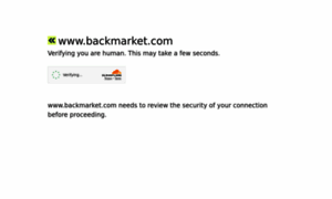 Backmarket.com thumbnail
