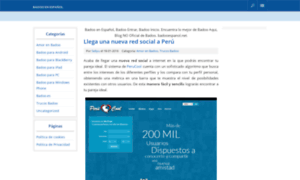 Badooespanol.net thumbnail