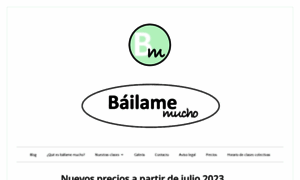 Bailamemucho.com thumbnail