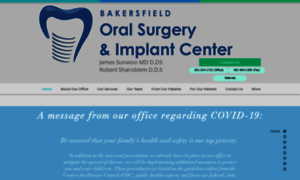 Bakersfieldoralsurgerycenter.com thumbnail