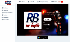 Baladas.radioretroperu.com thumbnail