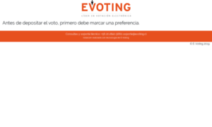 Ballot-box2.evoting.cl thumbnail