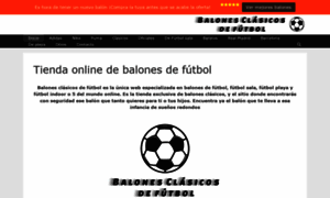 Balonesclasicosdefutbol.shop thumbnail