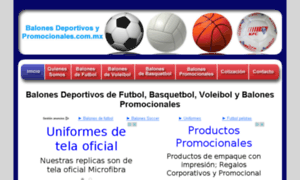 Balonesdeportivosypromocionales.com.mx thumbnail
