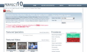 Baltimoreplasticsurgeons.org thumbnail