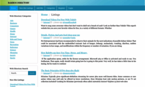 Bamboo-directory.com thumbnail