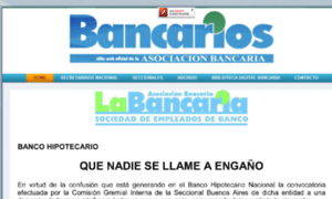 Bancariobancaria.com.ar thumbnail