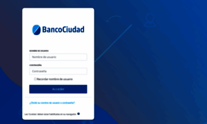 Bancociudad.tucampus.org thumbnail