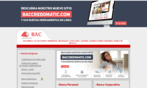 Bancodeamericacentral.com thumbnail