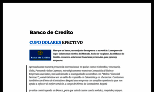 Bancodecredito.com.co thumbnail