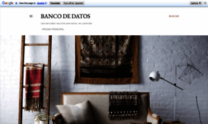 Bancodedatosweb.blogspot.fr thumbnail