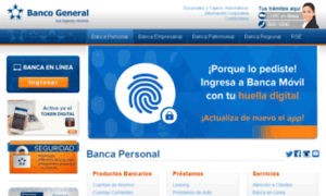 Bancogeneral.com thumbnail