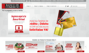 Bancomercio.com.pe thumbnail