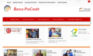 Bancoprocredit.com.sv thumbnail