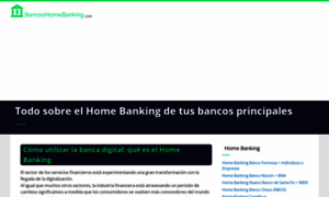 Bancoshomebanking.com thumbnail
