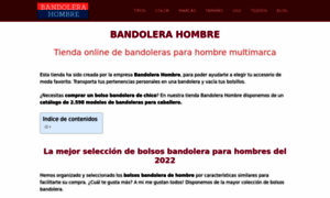 Bandolerahombre.com thumbnail