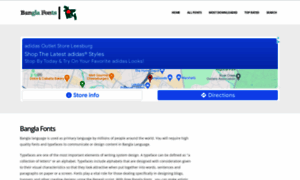 Banglafonts.org thumbnail