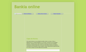 Bankiaonline.net thumbnail