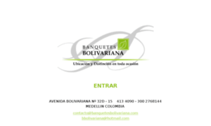 Banquetesbolivariana.com thumbnail