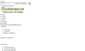 Baratisimo-import.com thumbnail