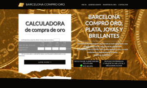 Barcelonacomprooro.com thumbnail