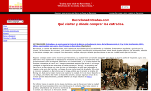 Barcelonaentradas.com thumbnail