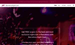 Barcelonanightcard.com thumbnail