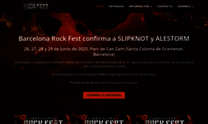 Barcelonarockfest.com thumbnail