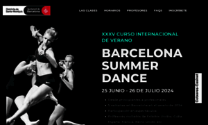 Barcelonasummerdance.org thumbnail