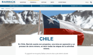 Barrickchile.com thumbnail