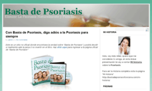 Bastadepsoriasisfunciona.com thumbnail