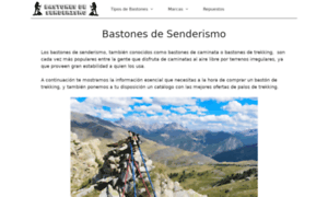 Bastonesdesenderismo.online thumbnail