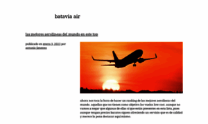 Batavia-air.com thumbnail