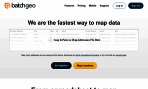 Batchgeo.com thumbnail