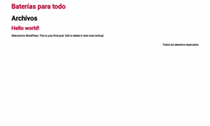 Bateriasparatodo.com thumbnail