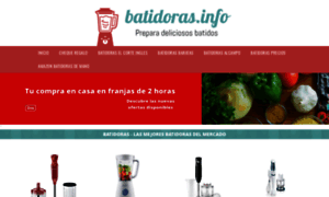 Batidoras.info thumbnail