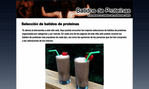 Batidosdeproteinas.com thumbnail