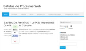 Batidosdeproteinasweb.es thumbnail
