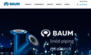 Baum-lined-piping.com thumbnail