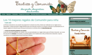 Bautizoycomunion.com thumbnail