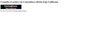Bcalifornia.contralinea.com.mx thumbnail