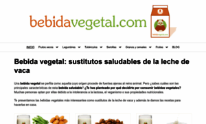 Bebidavegetal.com thumbnail