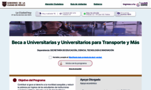 Becaparatransporte.cdmx.gob.mx thumbnail