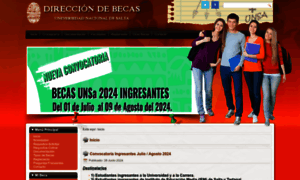 Becas.unsa.edu.ar thumbnail