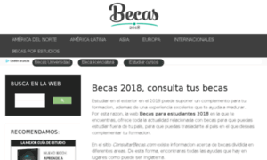 Becas2018.com thumbnail