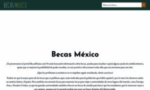 Becasmexico.net thumbnail